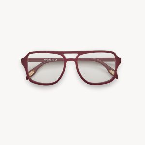 Jane Glasses in Oxblood