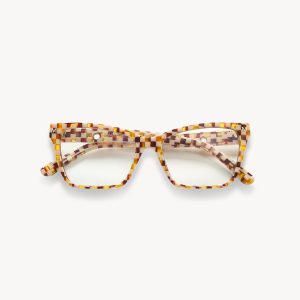 Sally Glasses in Tortoise Checker