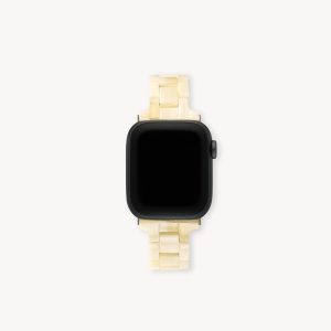 Skinny Apple Watch Band in Alabaster