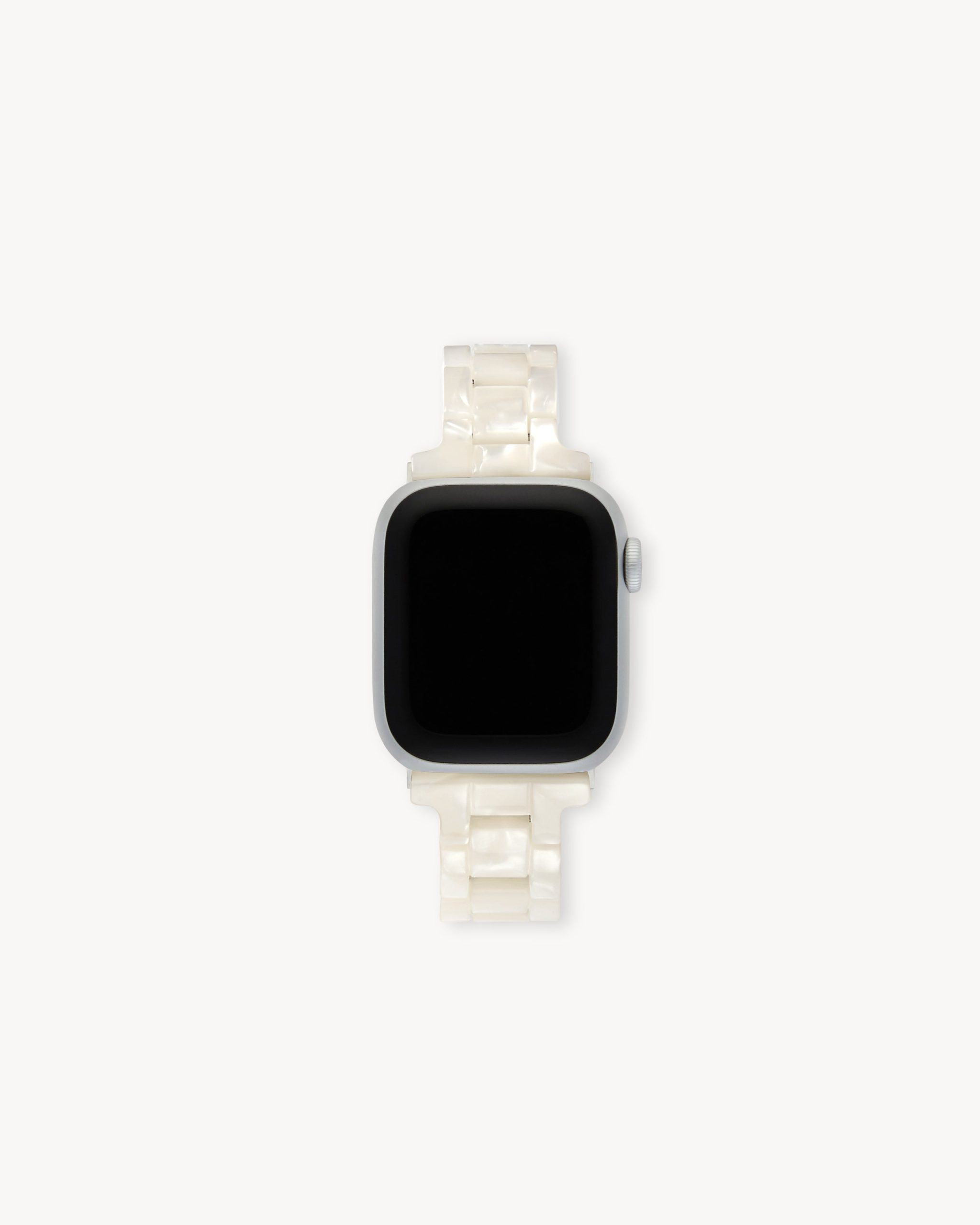 Skinny Apple Watch Band in White Shell - Image 2