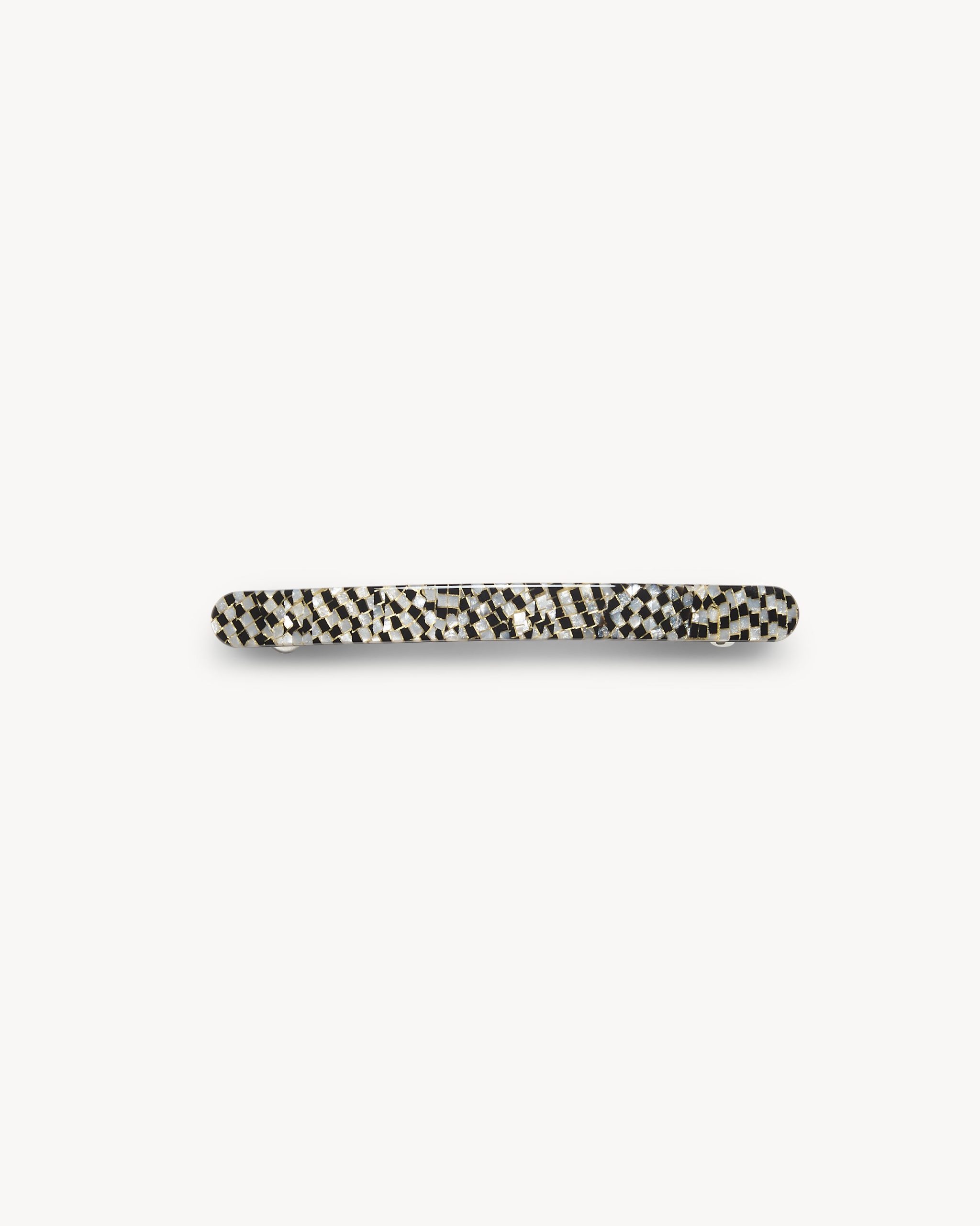 Slim Paris Barrette in Perle Noir
