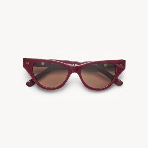 Suzy Sunglasses in Oxblood