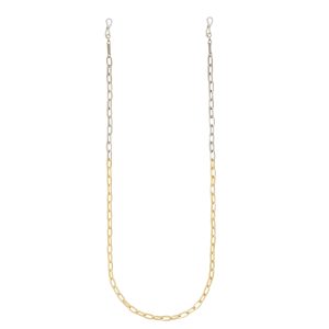 Grande Oval Link Sunglass Chain in Mixed Metals