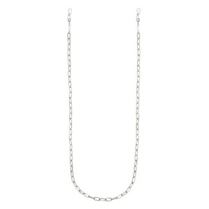 Grande Oval Link Sunglass Chain in Silver