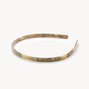 Ultralight Thin Headband in Gem Checker