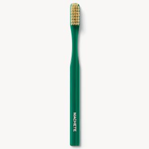 Toothbrush in Malachite