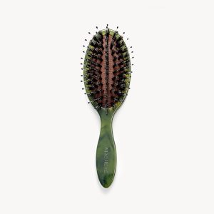 Travel Hair Brush in Algae