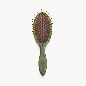 Travel Detangling Hair Brush in Algae