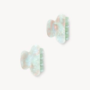 Twin Heirloom Claws in Astral Mint