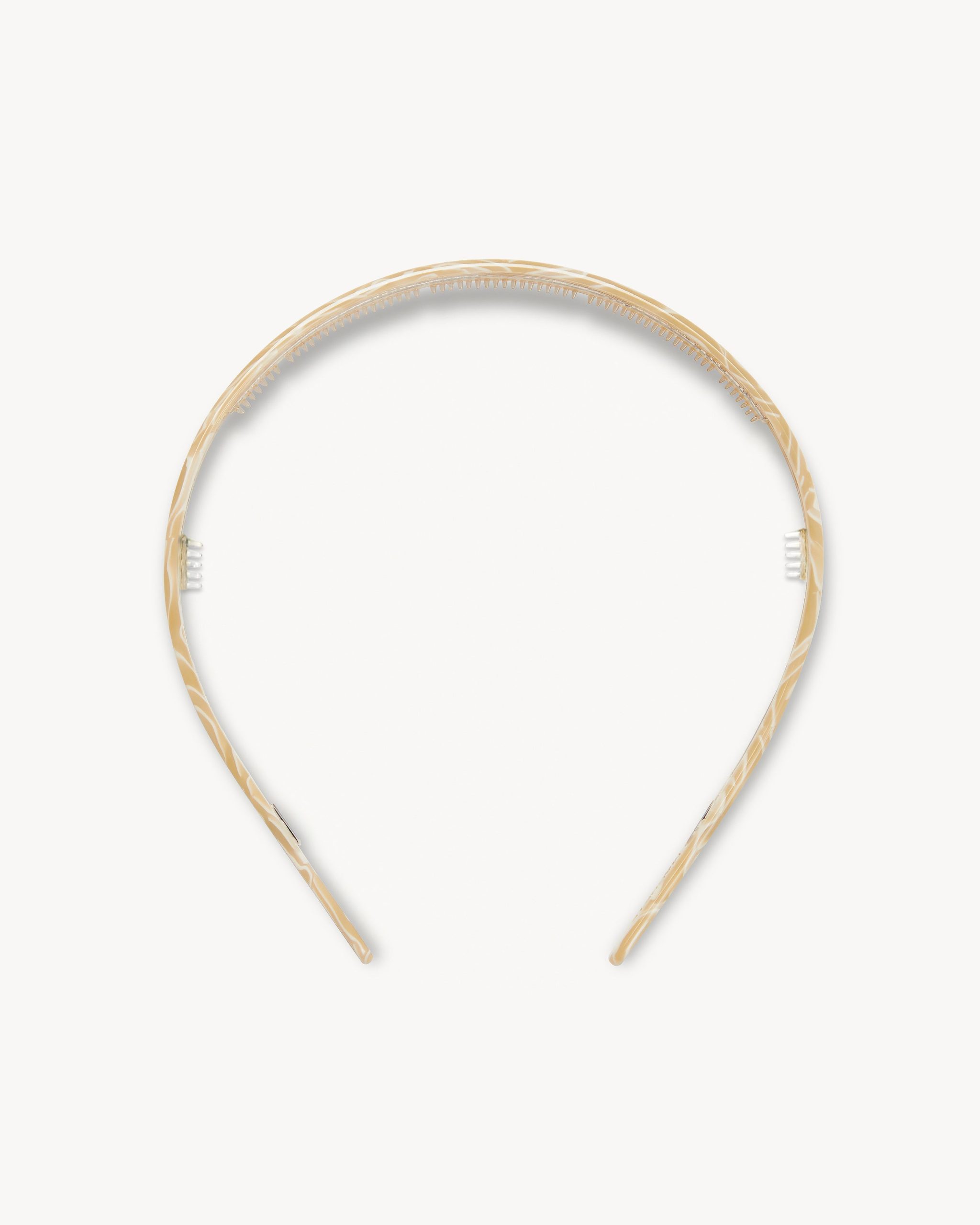 Ultralight Thin Headband in Ivory - Image 2