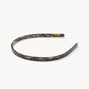 Ultralight Thin Headband in Midnight Horn