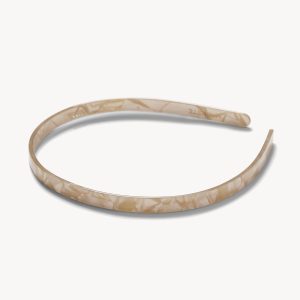 Ultralight Thin Headband in Sand Shell