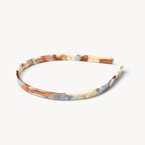 Ultralight Thin Headband in Blue Roma
