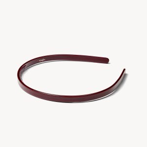 Ultralight Thin Headband in Oxblood