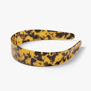 Wide Headband in Classic Tortoise