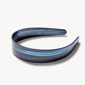 Wide Headband in Indigo