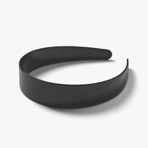 Wide Headband in Black