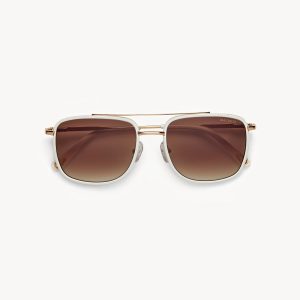 Amelia Sunglasses in White