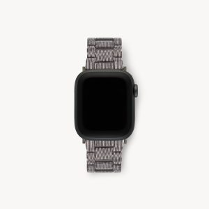 Apple Watch Band in Silver Stripe