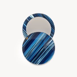 Circle Mirror in Indigo