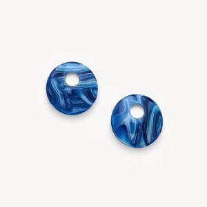 Chunky Disc Charms in Capri