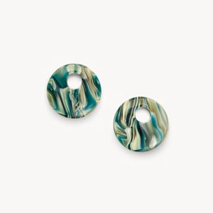Chunky Disc Charms in Stromanthe