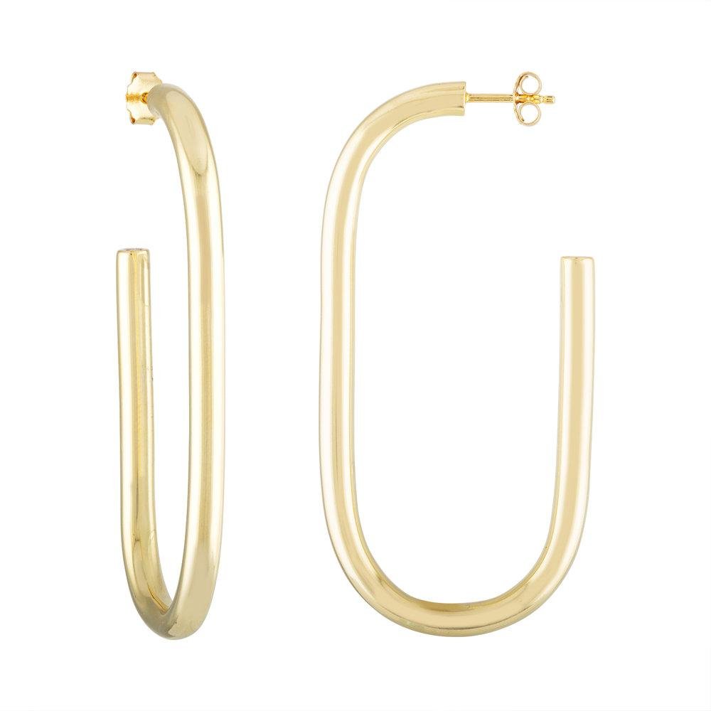 Formal Maya Earrings in Gold