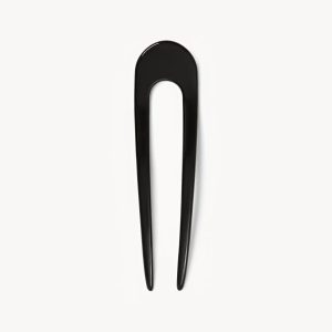 French Hair Pin in Black