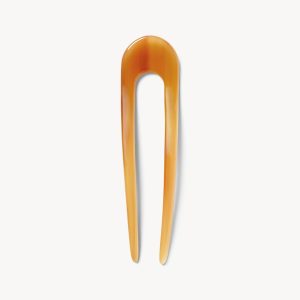 French Hair Pin in Cognac