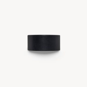 French Pony Barrette in Black Matte