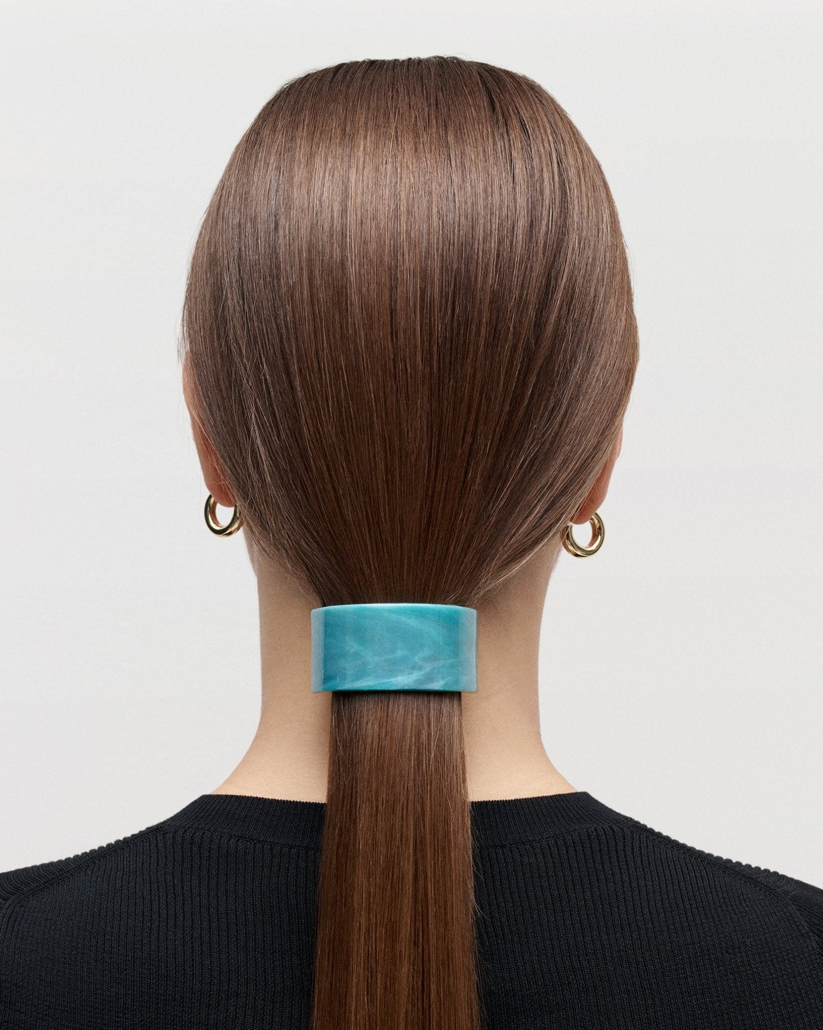 French Pony Barrette in Midnight Horn - Image 3