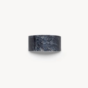 French Pony Barrette in Obsidian