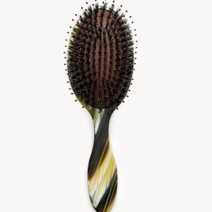 Grande Hair Brush in Horn