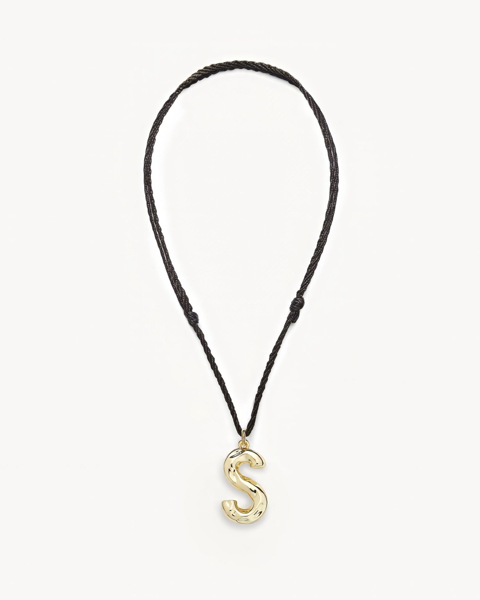 Grande Monogram Necklace in Gold - Image 15