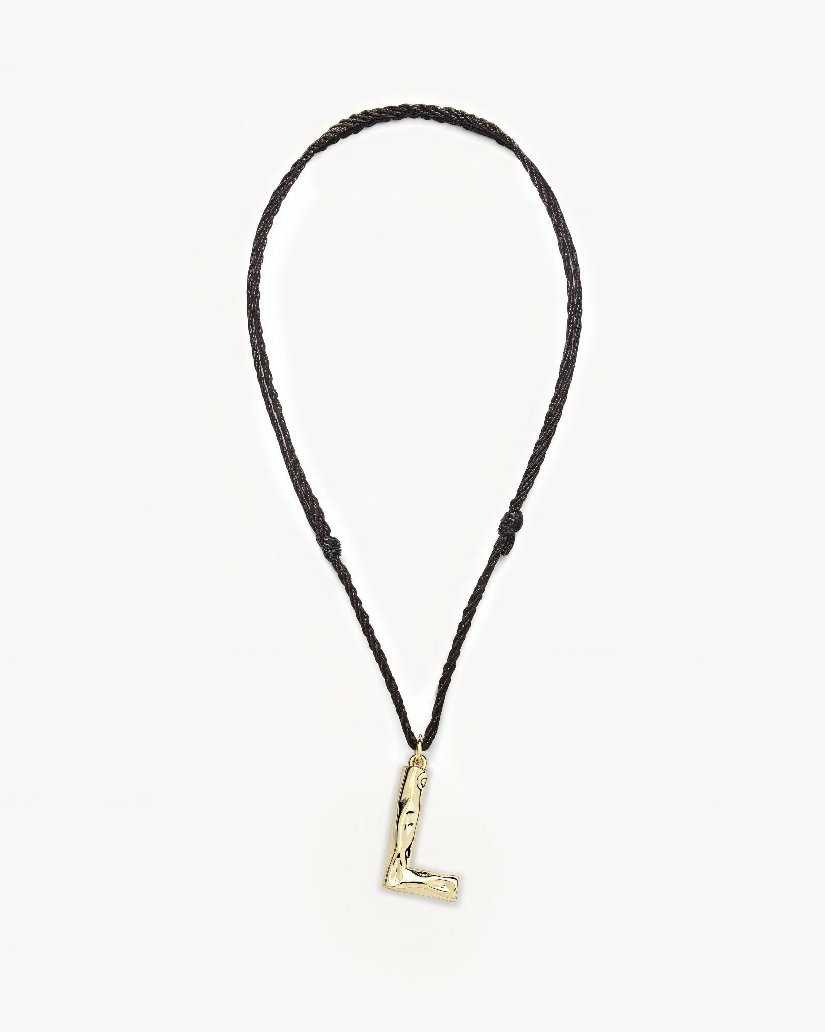 Grande Monogram Necklace in Gold - Image 12