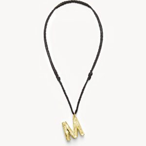 Grande Monogram Necklace in Gold