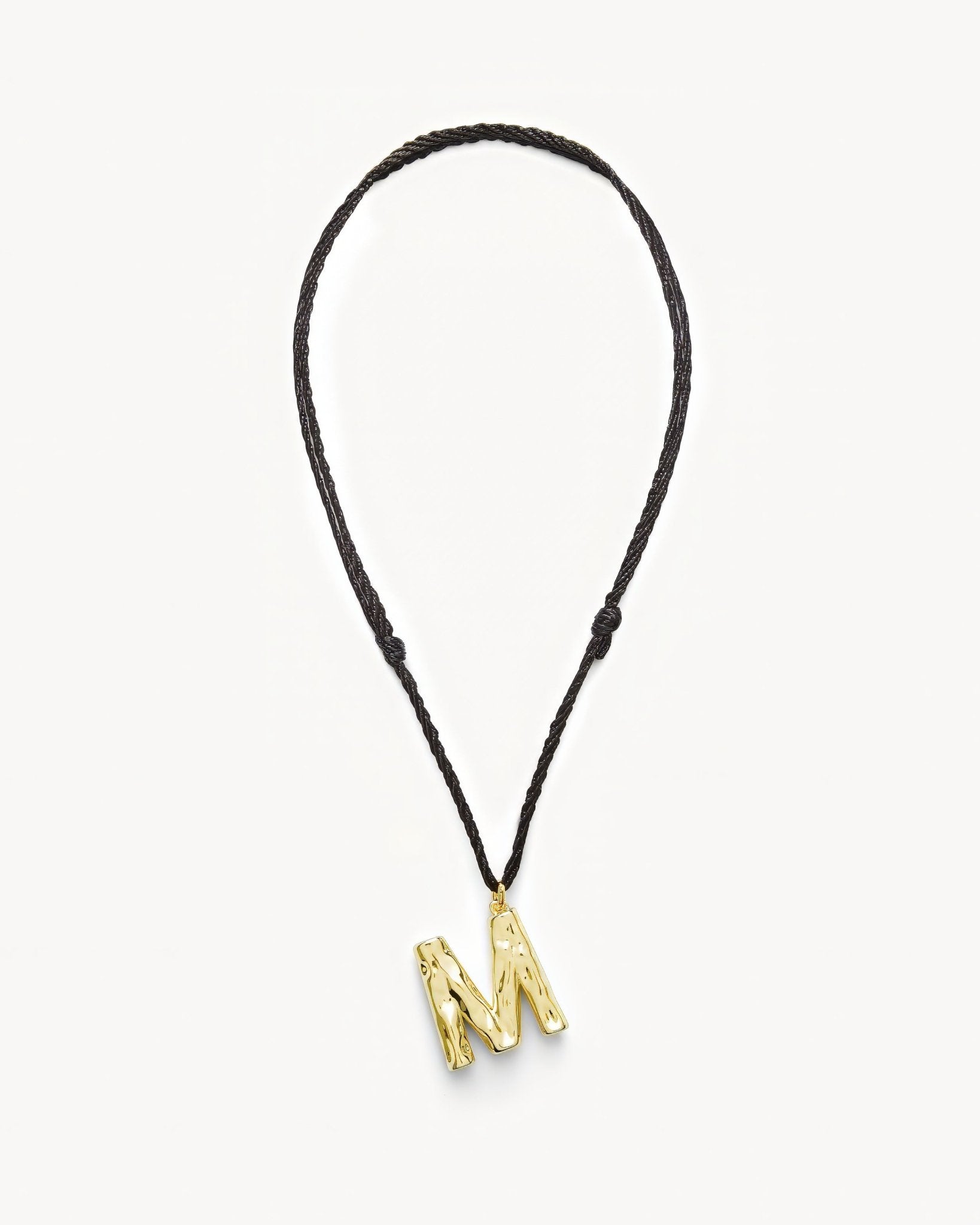 Grande Monogram Necklace in Gold