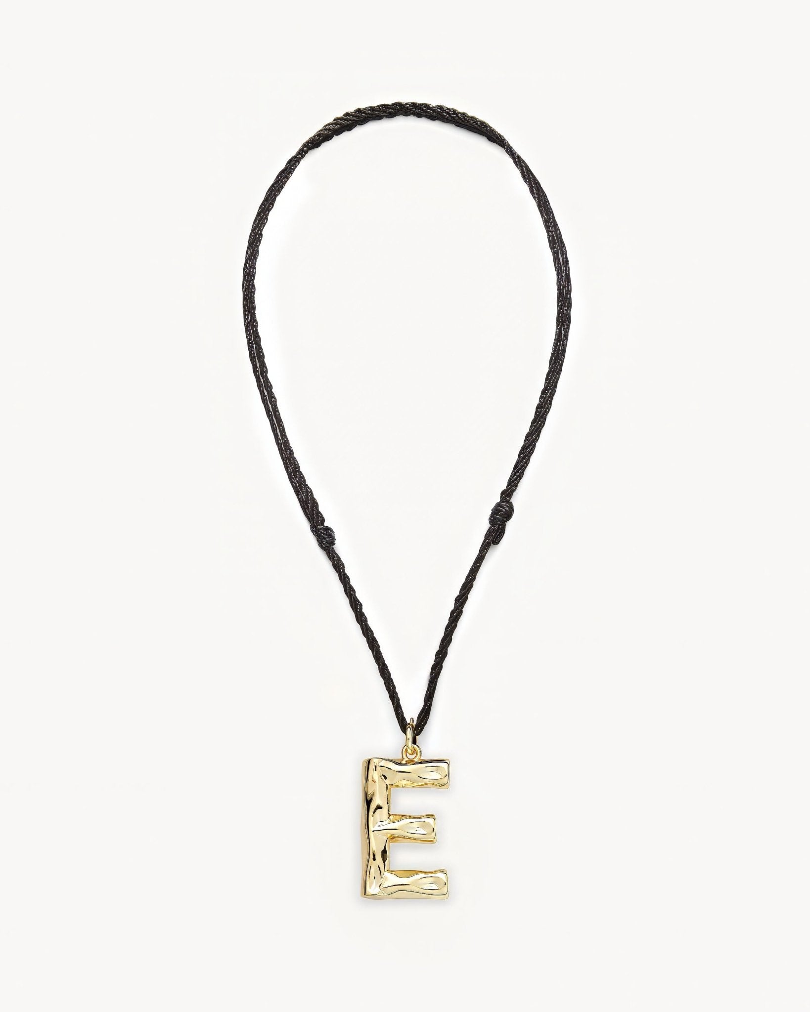 Grande Monogram Necklace in Gold - Image 8