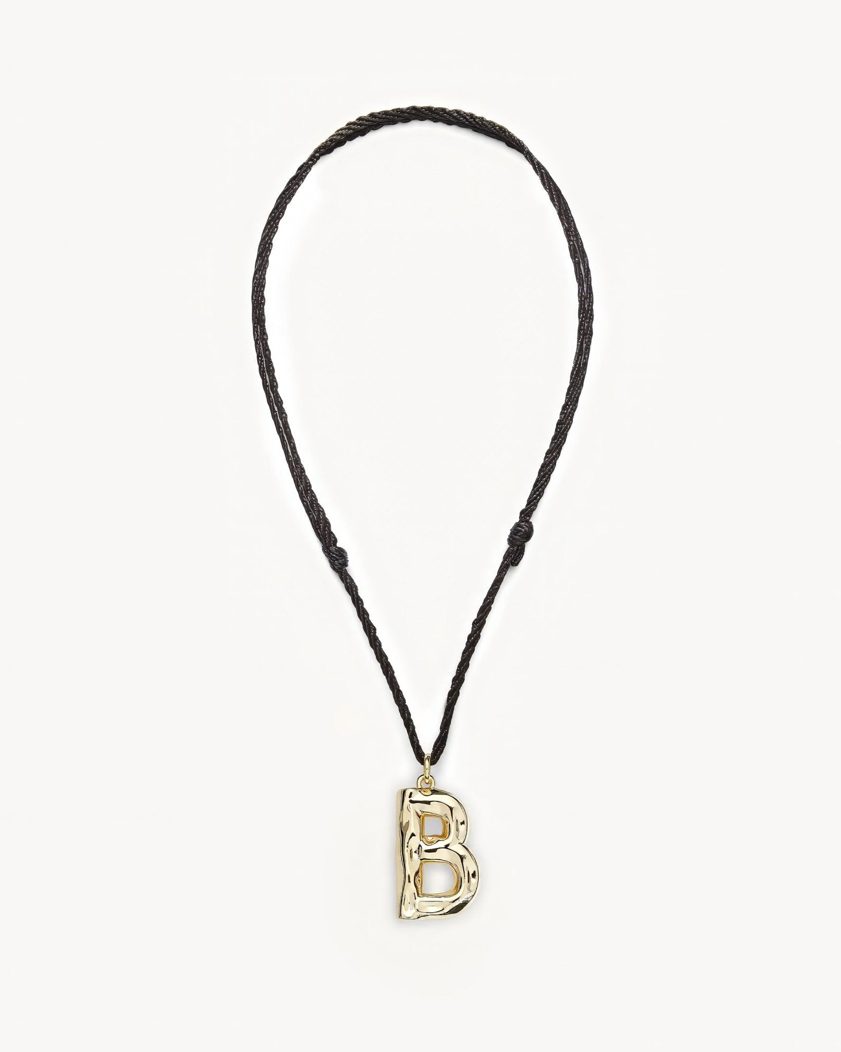 Grande Monogram Necklace in Gold - Image 5