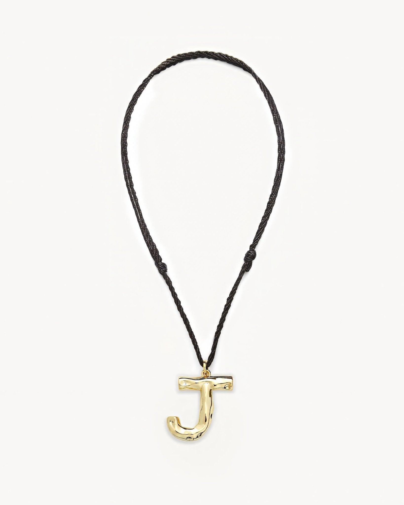 Grande Monogram Necklace in Gold - Image 10