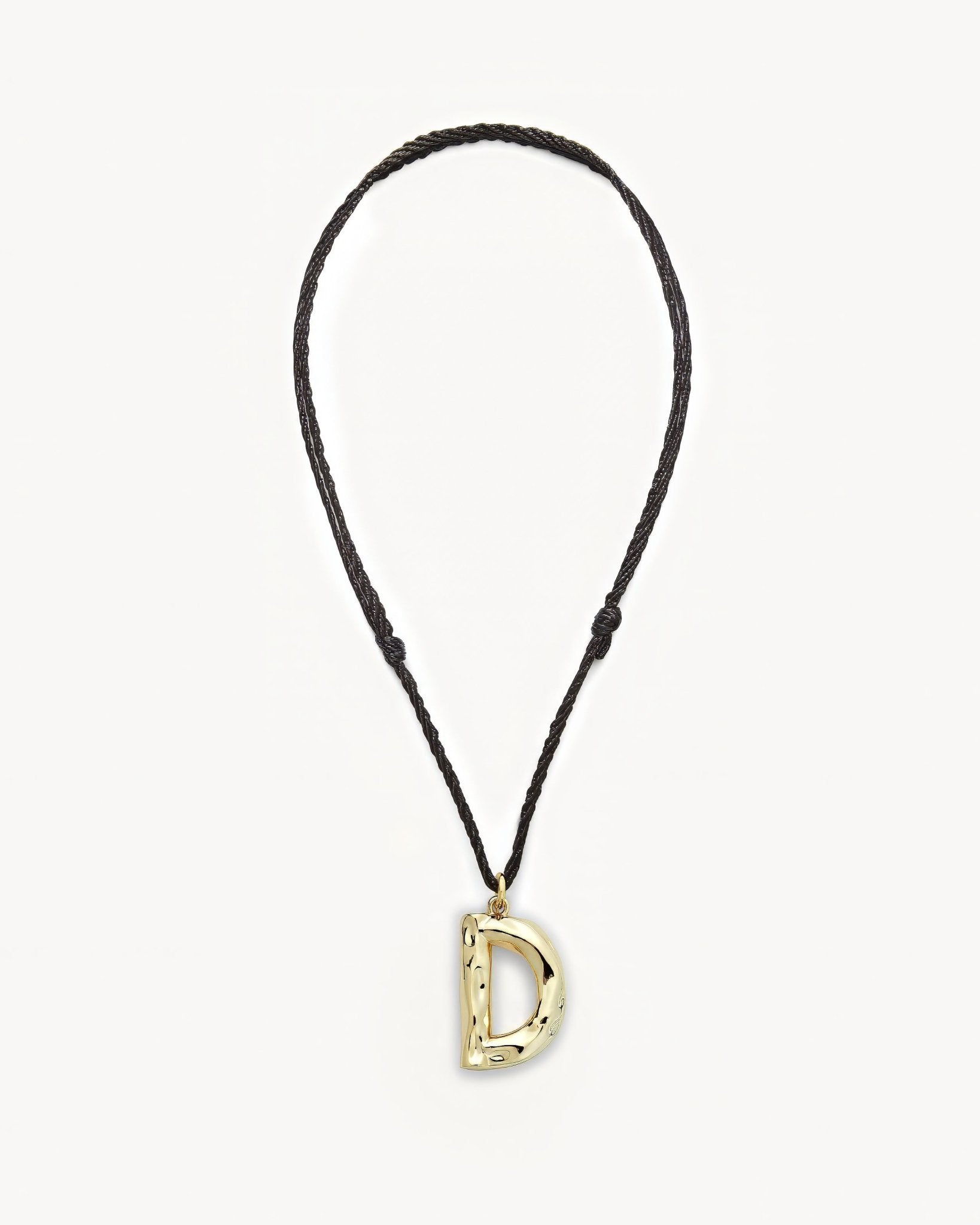 Grande Monogram Necklace in Gold - Image 7