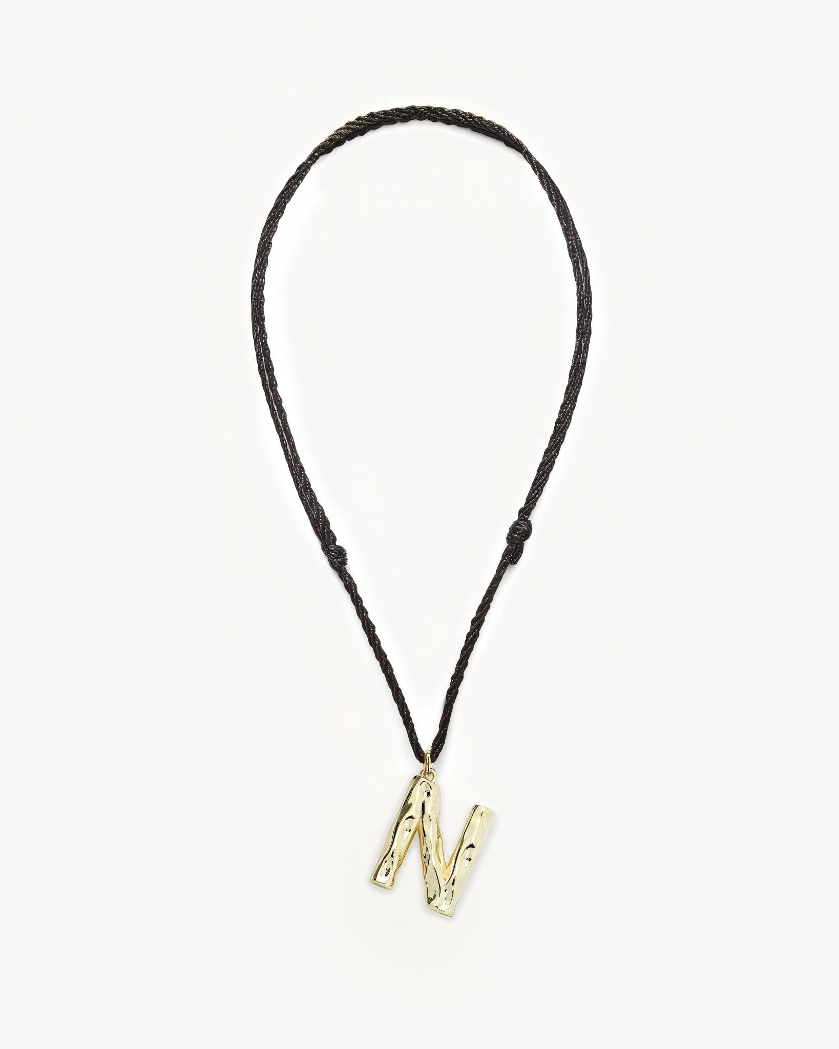 Grande Monogram Necklace in Gold - Image 13