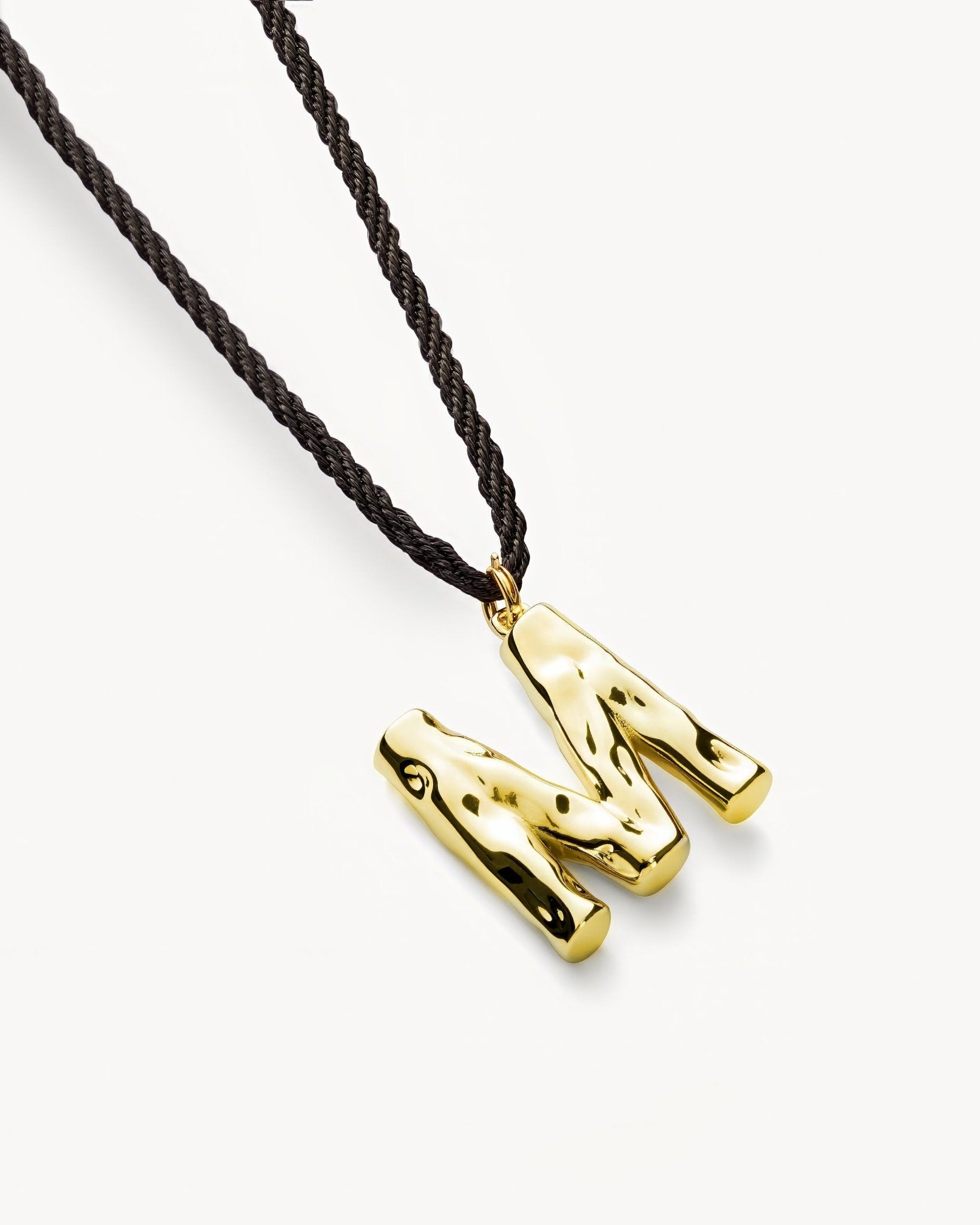 Grande Monogram Necklace in Gold - Image 2