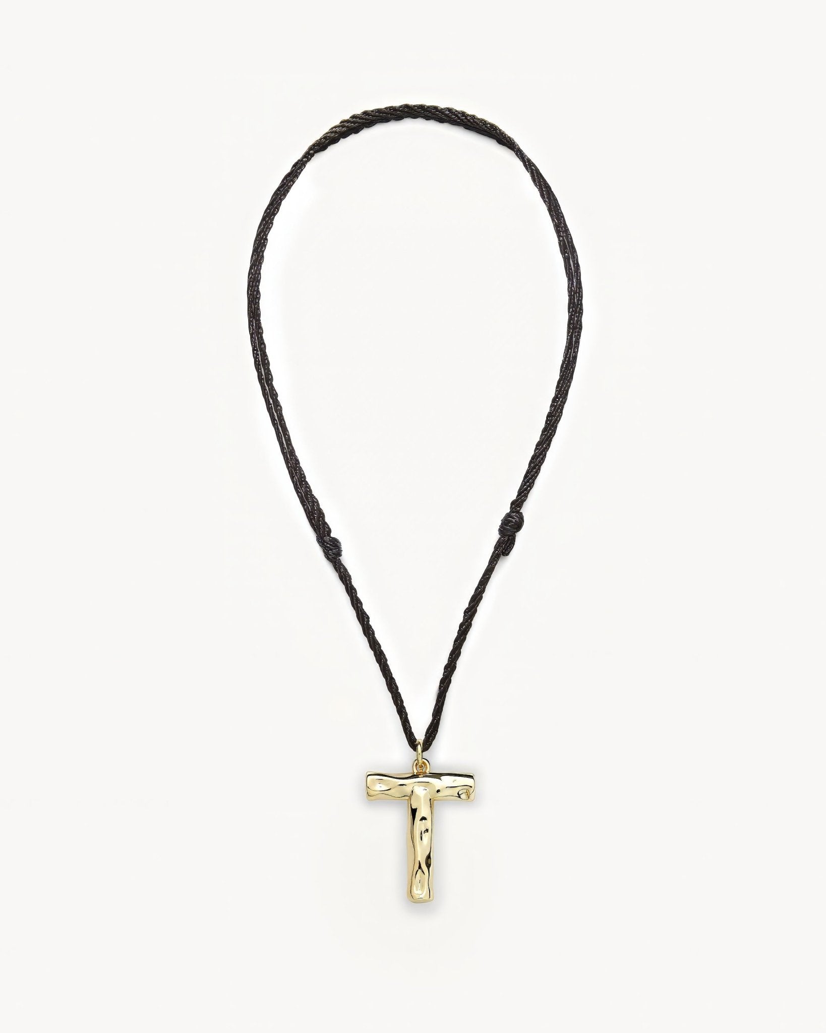 Grande Monogram Necklace in Gold - Image 16