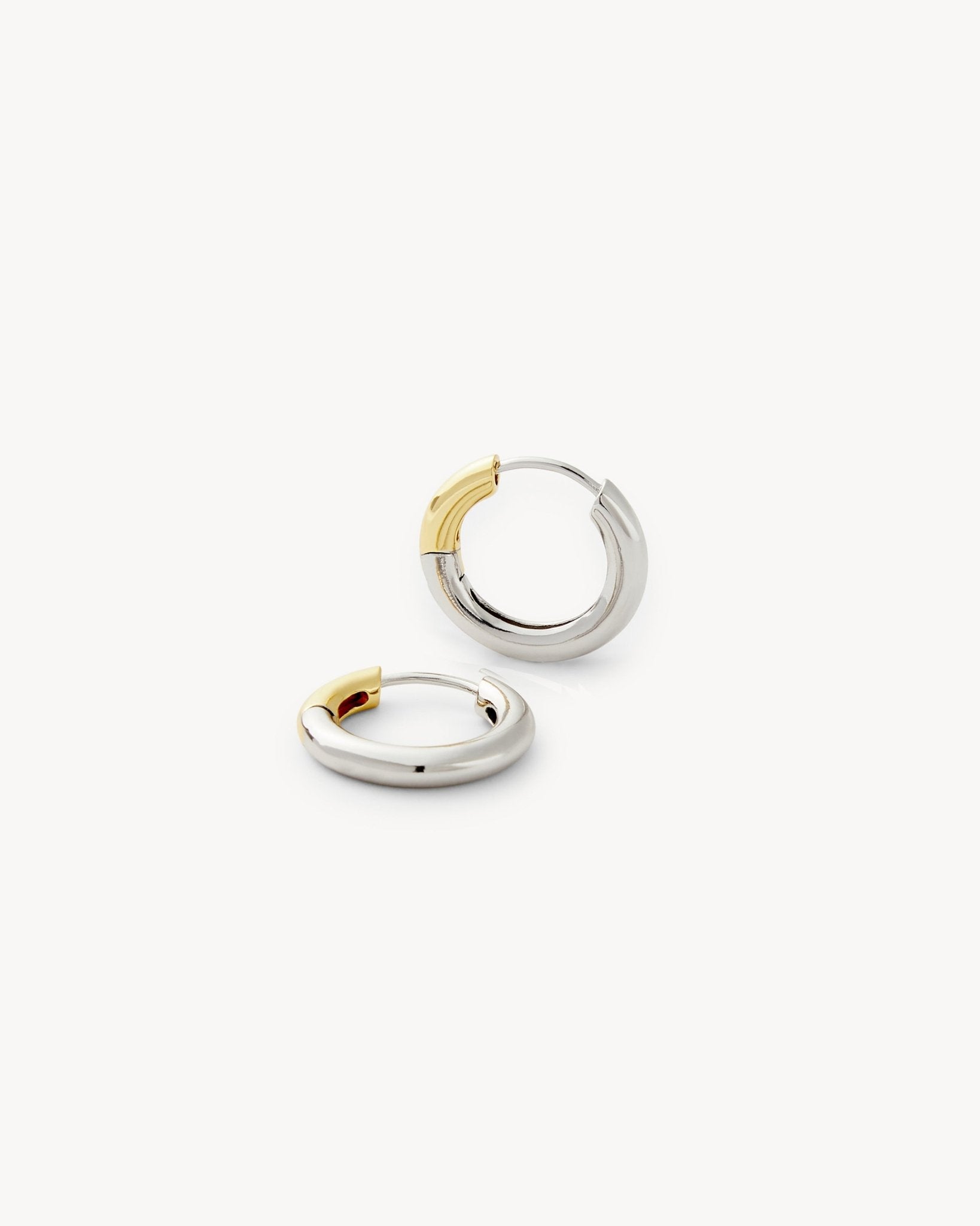 Petite Hoops in 3/4 Silver - Image 3