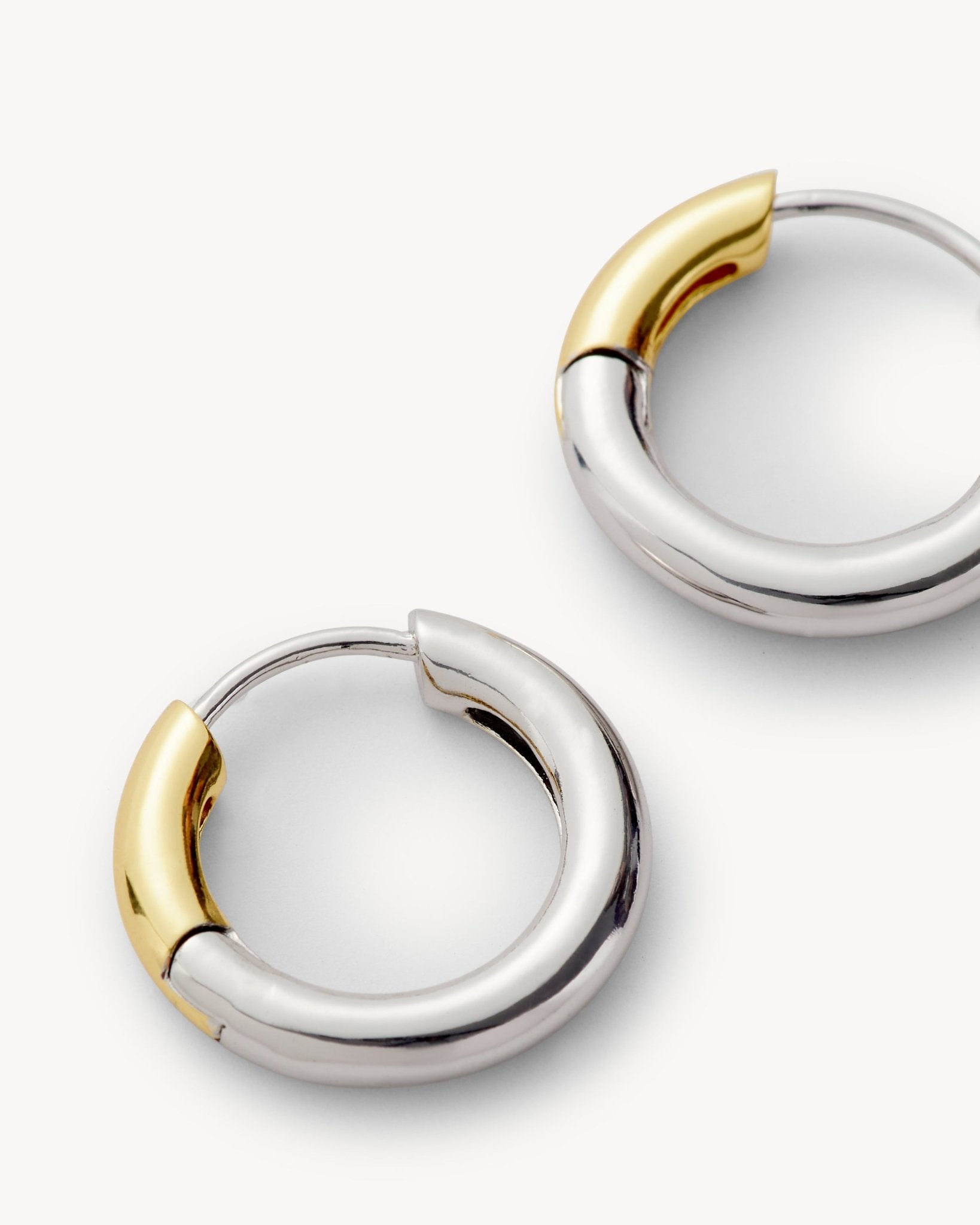 Petite Hoops in 3/4 Silver - Image 2