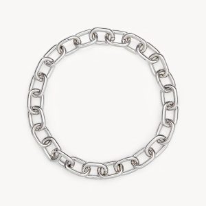 Interchangeable Link Necklace in Silver