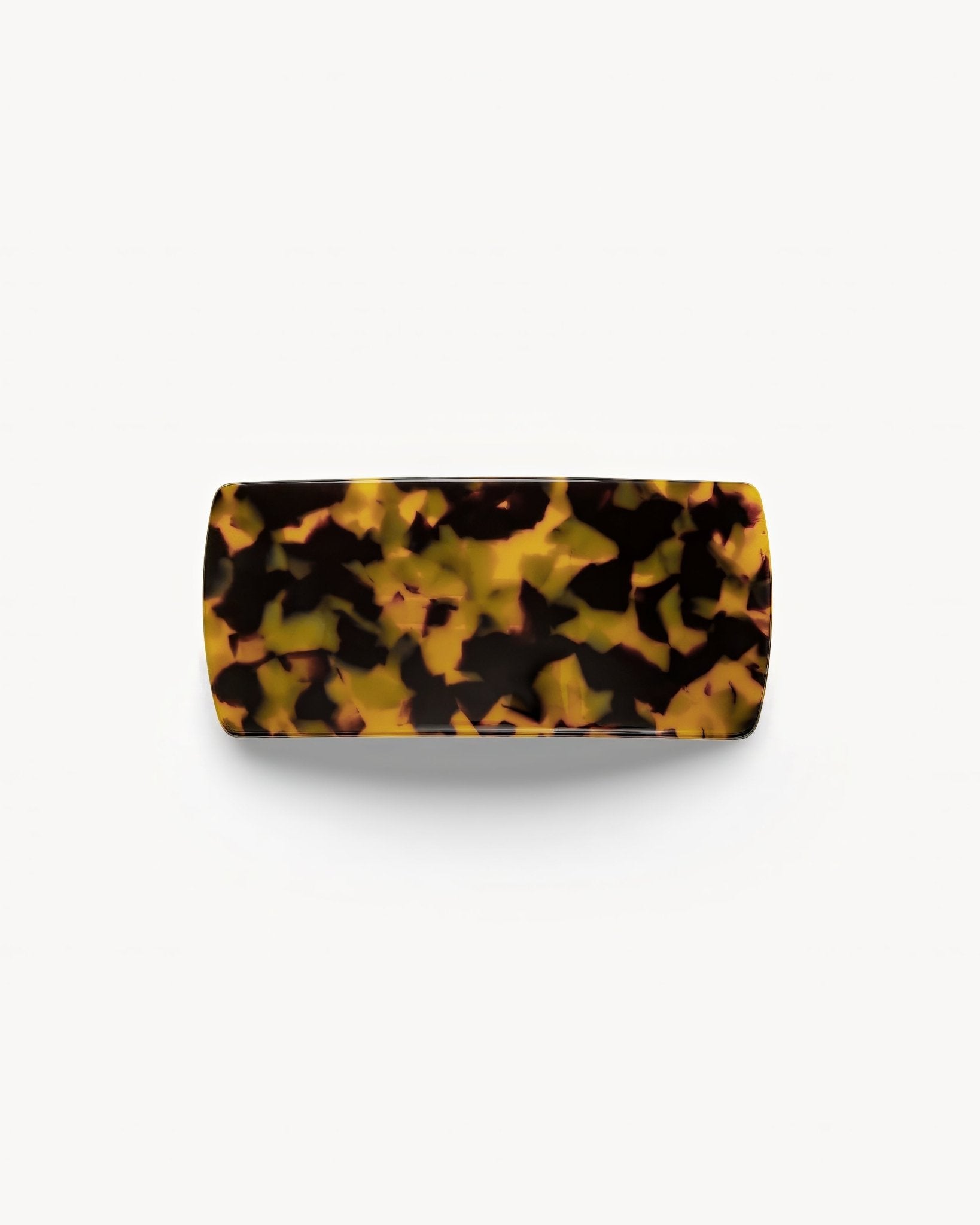 Jumbo Box Barrette in Classic Tortoise