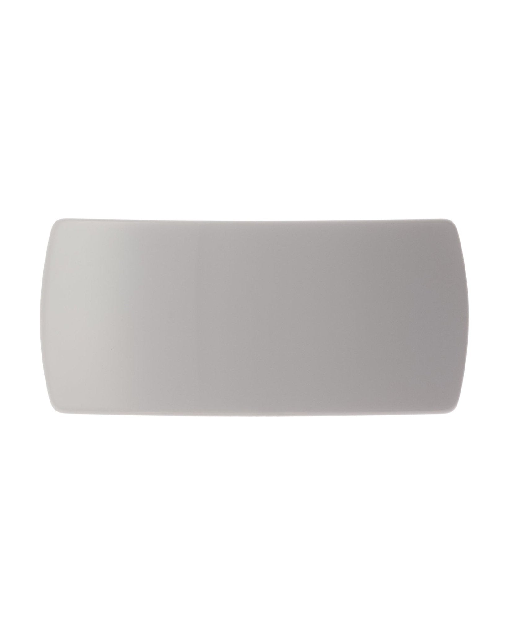 Jumbo Box Barrette in Light Grey