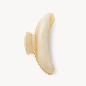 Jumbo Heirloom Claw in Alabaster
